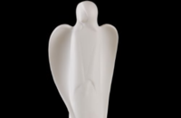 Ange blanc Charm de Kaiser