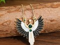 Collier ange gothique