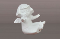 Petit ange blanc "Tiens - c'est pour toi!" de Kaiser