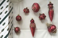 Christborn boules de noël artisanales
