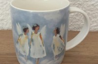 Tasse avec anges LOVE PEACE HOPE