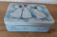 Boîte réctangulaire anges LOVE PEACE HOPE