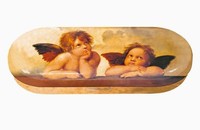 Etui à lunettes "Raphael deux Anges"