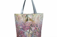 Sac porté épaule ange avec violoncelle