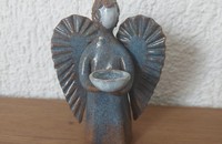 Ange bleu avec bowl