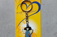 Porte-clé Angels welcome Ange habit bleu