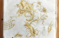 Serviettes chateaux et jardins prussien 