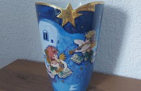 Vase X-mas Rosina Wachtmeister avec anges et étoile