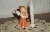 Petit ange "j'éclaire ton chemin" Nina & Marco avec bougie