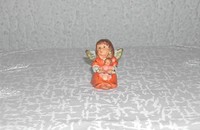 Petit ange Goebel mandarine avec poupée