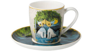 Tasse espresso Rosina Wachtmeister chats Al chiaro di luna