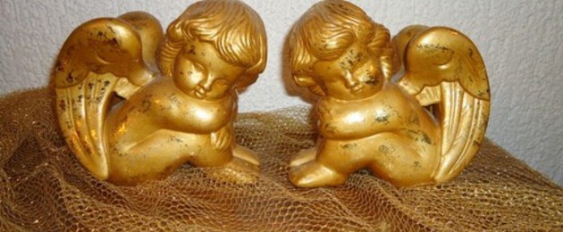 Paire d'ange d'orée