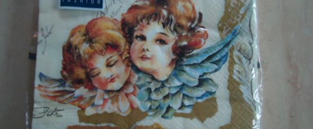 Servietten visages d'anges