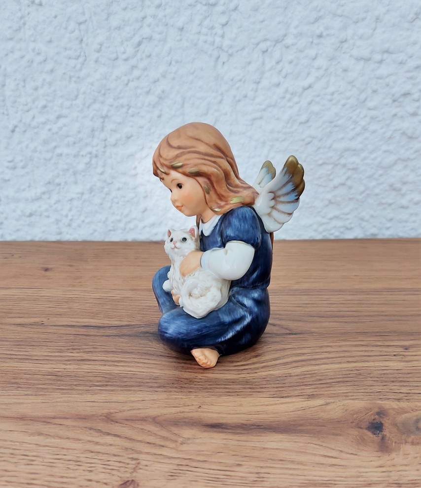 Figurine Goebel 41-091 Ange Rêveur 10cm - Excellent état
